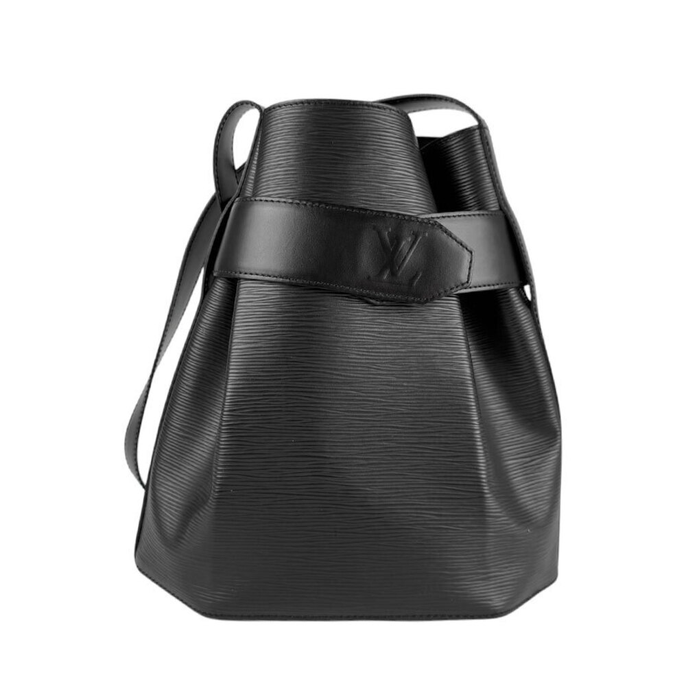 Louis Vuitton Epi Sac de Paul Shoulder Bag Leather Noir Black